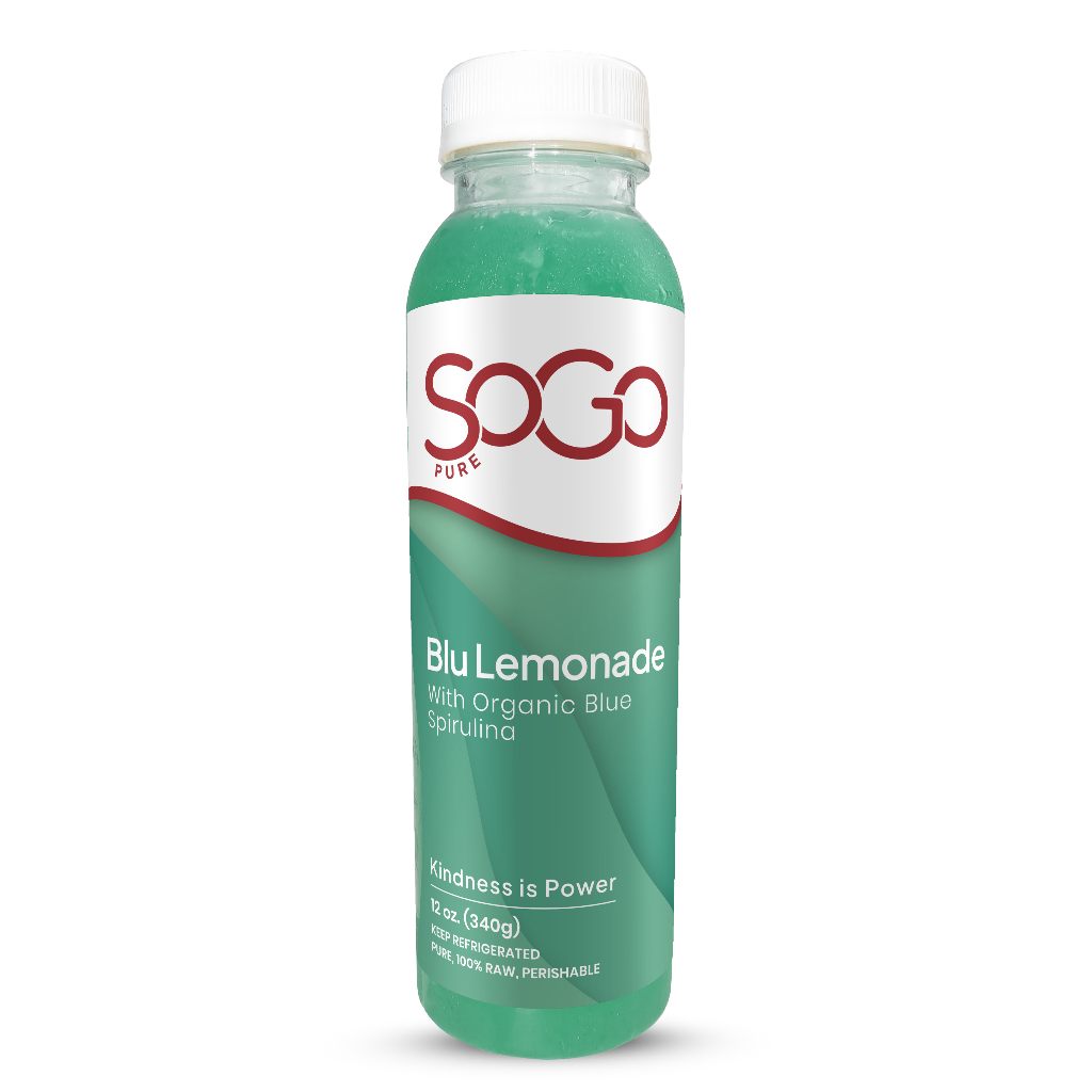 SpaJuiceBar Blu Lemonade is now SoGo Blu Lemonade