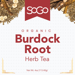 SoGo organic Burdock Root Herbal Tea